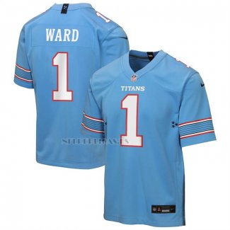 Camiseta NFL Game Nino Tennessee Titans Cameron Ward Azul