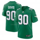 Camiseta NFL Game Philadelphia Eagles Jordan Davis Alterno Verde