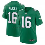 Camiseta NFL Game Philadelphia Eagles Tanner McKee Alterno Verde