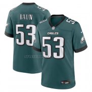 Camiseta NFL Game Philadelphia Eagles Zack Baun Jugador Verde