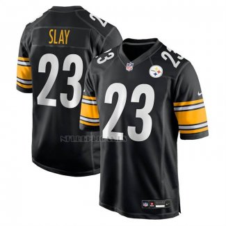 Camiseta NFL Game Pittsburgh Steelers Darius Slay Negro