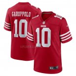 Camiseta NFL Game San Francisco 49ers Jimmy Garoppolo 10 Rojo