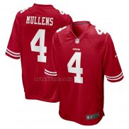 Camiseta NFL Game San Francisco 49ers Nick Mullens Rojo