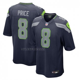Camiseta NFL Game Seattle Seahawks Jadarian Price 2026 Azul Marino