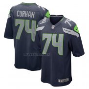 Camiseta NFL Game Seattle Seahawks Jake Curhan Azul