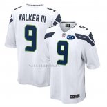 Camiseta NFL Game Seattle Seahawks Kenneth Walker III 50th Season Blanco