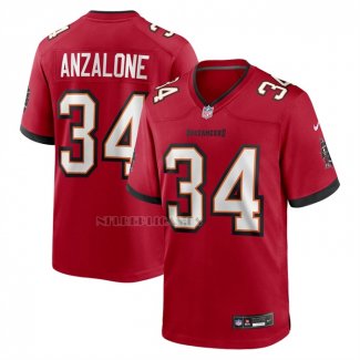 Camiseta NFL Game Tampa Bay Buccaneers Alex Anzalone Rojo