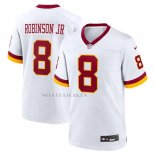 Camiseta NFL Game Washington Commanders Brian Robinson Jr Alterno Blanco