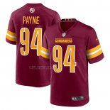 Camiseta NFL Game Washington Commanders Daron Payne 94 Rojo