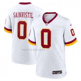 Camiseta NFL Game Washington Commanders Mike Sainristil Super Bowl Era Blanco