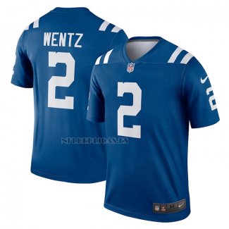 Camiseta NFL Legend Indianapolis Colts Carson Wentz Legend Azul