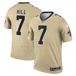 Camiseta NFL Legend New Orleans Saints Taysom Hill Inverted Legend Oro