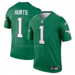 Camiseta NFL Legend Philadelphia Eagles Jalen Hurts Alterno Verde