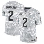 Camiseta NFL Limited Denver Broncos Patrick Surtain II 2024 Salute To Service Gris