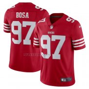 Camiseta NFL Limited San Francisco 49ers Nick Bosa Vapor Rojo