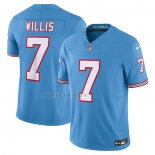 Camiseta NFL Tennessee Titans Malik Willis Vapor F.U.S.E. Azul