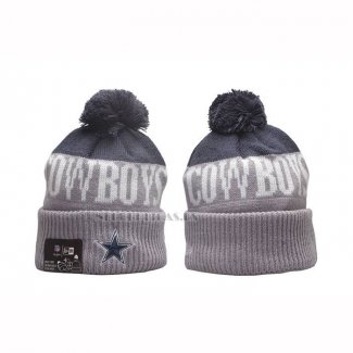 Gorro Beanie Dallas Cowboys New Era Sideline Gris