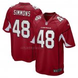 Camiseta NFL Game Arizona Cardinals Isaiah Simmons 48 Rojo