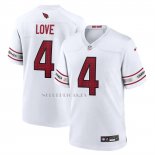 Camiseta NFL Game Arizona Cardinals Jeremiyah Love Jugador Blanco