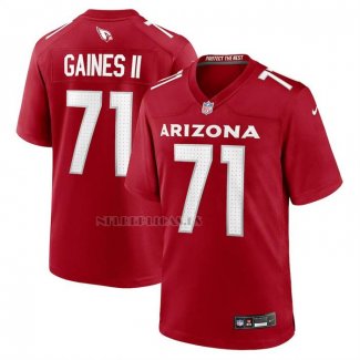 Camiseta NFL Game Arizona Rojos Jon Gaines II Rojo