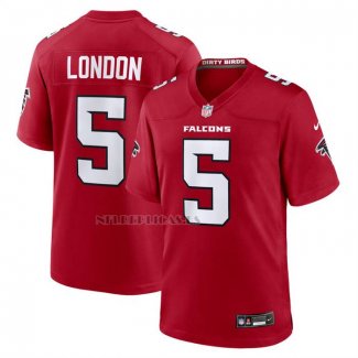 Camiseta NFL Game Atlanta Falcons Drake London Rojo