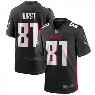 Camiseta NFL Game Atlanta Falcons Hayden Hurst Negro