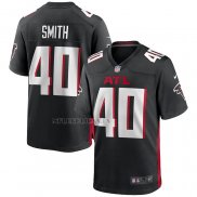 Camiseta NFL Game Atlanta Falcons Keith Smith Negro