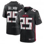 Camiseta NFL Game Atlanta Falcons Wayne Gallman Negro