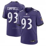 Camiseta NFL Game Baltimore Ravens Calais Campbell Violeta1