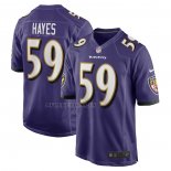 Camiseta NFL Game Baltimore Ravens Daelin Hayes Violeta