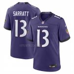Camiseta NFL Game Baltimore Ravens Elijah Sarratt Violeta