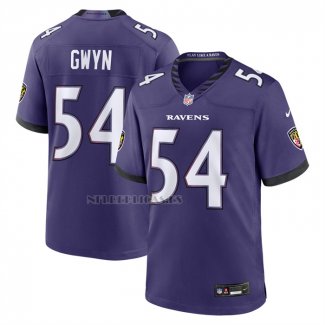Camiseta NFL Game Baltimore Ravens Jovaughn Gwyn Violeta