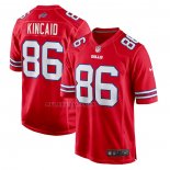 Camiseta NFL Game Buffalo Bills Dalton Kincaid Alterno Rojo
