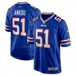 Camiseta NFL Game Buffalo Bills Eli Ankou Primera Azul