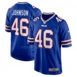Camiseta NFL Game Buffalo Bills Jaquan Johnson 46 Azul