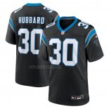 Camiseta NFL Game Carolina Panthers Chuba Hubbard Negro2