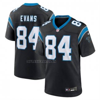 Camiseta NFL Game Carolina Panthers Mitchell Evans Negro