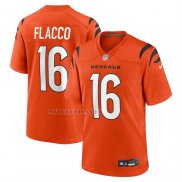 Camiseta NFL Game Cincinnati Bengals Joe Flacco Alterno Naranja