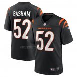 Camiseta NFL Game Cincinnati Bengals Tarell Basham Negro