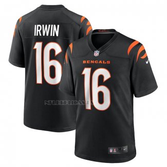 Camiseta NFL Game Cincinnati Bengals Trenton Irwin Negro