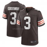 Camiseta NFL Game Cleveland Browns Marquise Goodwin Marron