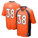 Camiseta NFL Game Denver Broncos Devon Key 38 Naranja