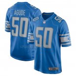 Camiseta NFL Game Detroit Lions Mitchell Agude Azul