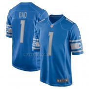 Camiseta NFL Game Detroit Lions Number 1 Dad Azul