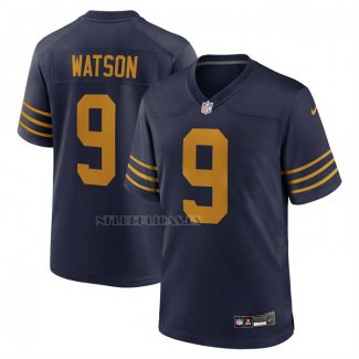 Camiseta NFL Game Green Bay Packers Christian Watson 1923 Classic Azul