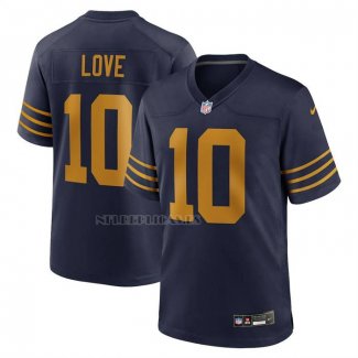 Camiseta NFL Game Green Bay Packers Jordan Love The 1923 Classic Azul