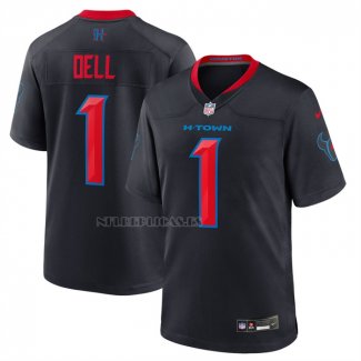 Camiseta NFL Game Houston Texans Tank Dell Alterno Azul Marino
