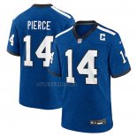Camiseta NFL Game Indianapolis Colts Alec Pierce Indiana Nights Alterno Azul