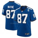 Camiseta NFL Game Indianapolis Colts Reggie Wayne Indiana Nights Alterno Azul