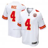 Camiseta NFL Game Kansas City Chiefs Rashee Rice Blanco